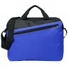 Конференц-сумка Unit Diagonal, сине-черная