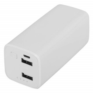 Внешний аккумулятор Power Torch 8000 мАч, глянцевый белый