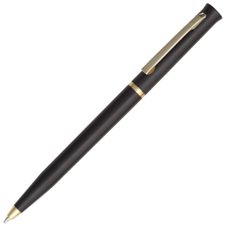 Ручка шариковая Euro Gold, черная (арт. 4475.30)