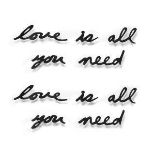 Декоративная надпись Love Is All You Need