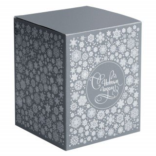 Елочное украшение «Заснеженная шишка»