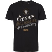 Футболка Tony Stark Genius, черная