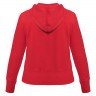 Толстовка женская Hooded Full Zip красная