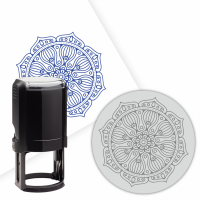 Штамп для скрапбукинга (клише 40 мм) на автоматической оснастке