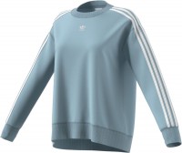 Толстовка женская Trefoil Crew, голубая