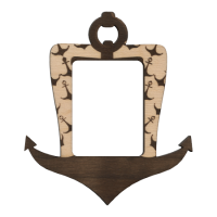 Фоторамка магнитная Якорь 94х109 мм