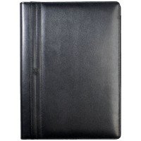 Папка Club с блокнотом А4, черная