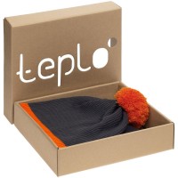 Набор Amuse, темно-серый с оранжевым