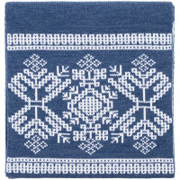 Шарф Onego New, синий (джинс)