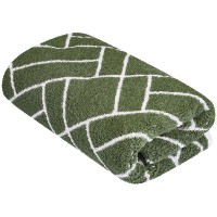 Полотенце махровое Tiler Medium, зеленое