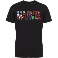 Футболка Marvel Avengers, черная