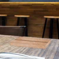 Подставка из дерева 230х100х19 мм под меню