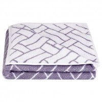Полотенце махровое Tiler Large, сиреневое