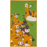 Плед Cowracter, зеленый