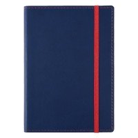 Блокнот Vivid Colors в мягкой обложке, синий