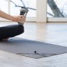 Полотенце-коврик для йоги Zen, серое