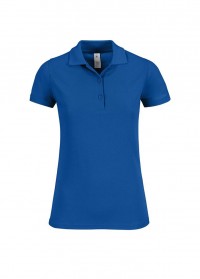 Рубашка поло женская Safran Timeless ярко-синяя