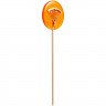 Леденец Lollifruit, оранжевый с апельсином