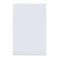 Карман для бейджа Lucid, вертикальный, из гладкого ПВХ