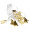 Светодиодная гирлянда Golden Lights, золотистая