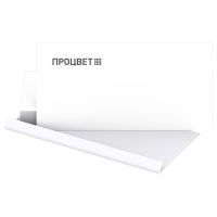 Черно-белая печать на конвертах