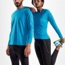 Футболка с длинным рукавом Sporty LSL Women, ярко-синяя