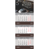 Календарь ТРИО-Стандарт с кашированным шпигелем и подложками