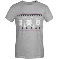 Футболка мужская «Пигсель», серый меланж