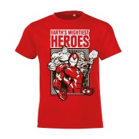 Футболка детская Marvel, красная