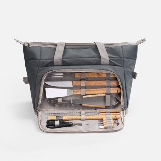 Набор для барбекю Grillmoor, темно-серый (графит)