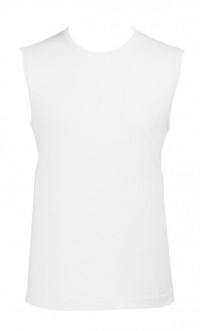 Футболка мужская без рукавов Jazzy 170, белая