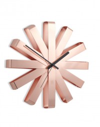 Часы настенные Ribbon, медь