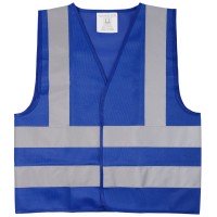 Жилет детский светоотражающий Glow, синий