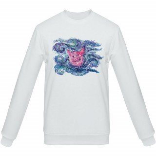 Толстовка унисекс «Ван-Пиг», белая